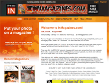 Tablet Screenshot of inmagazines.com